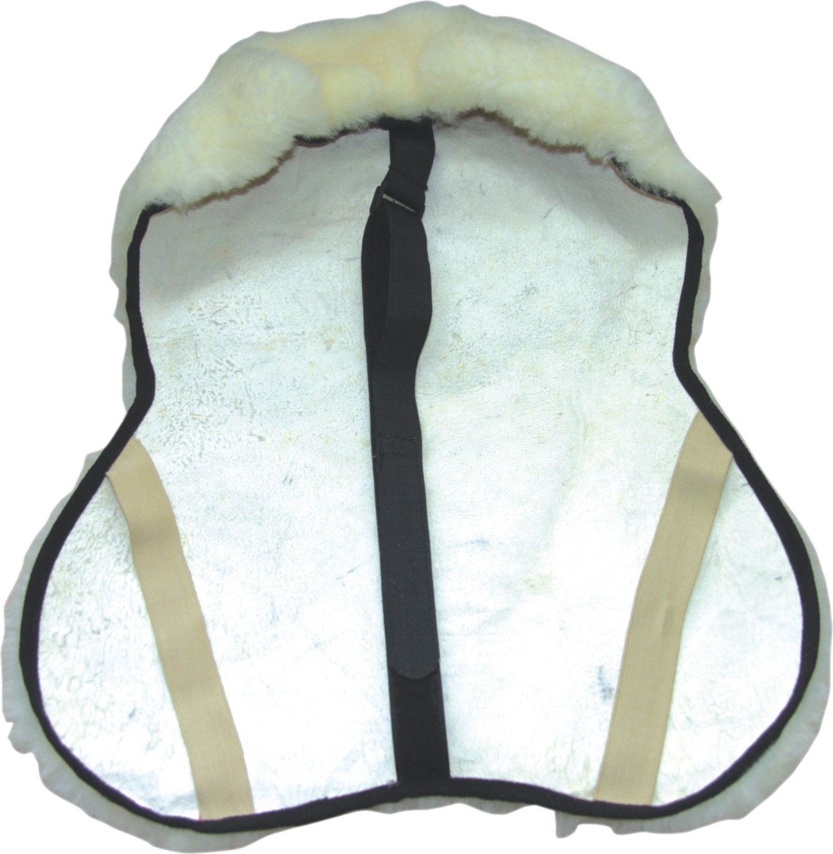 sheepskin saddle cover  Made in Korea